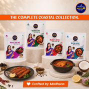 Madhura's Recipe Premium Fish Premix Combo Pack of 4 | Malvani & Kokani Fish Fry & Fish Curry Mix | Ready-to-Cook Maharashtrian Seafood Premix