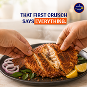 Madhura's Recipe Kokani Fish Fry Mix | Ready-to-Cook Fish Fry Masala | Authentic Maharashtrian Premix | Pack of 3 (50g Each)
