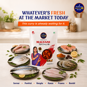Madhura's Recipe Malvani Fish Curry Mix | Ready-to-Cook Fish Curry Masala | Authentic Maharashtrian Premix | Pack of 3 (50g Each)