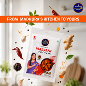 Madhura's Recipe Malvani Fish Curry Mix | Ready-to-Cook Fish Curry Masala | Authentic Maharashtrian Premix | Pack of 3 (50g Each)
