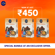 Madhura’s Recipe Sunday Masala - Authentic Sunday Special Masala- Pack Of 3, 100gm Each